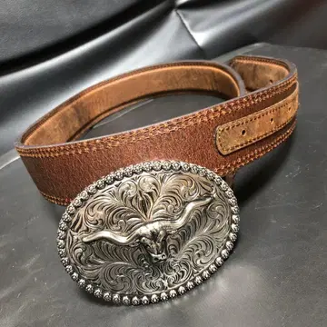 가죽 벨트 소머리 버클