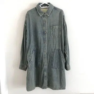 니코앤드 빈티지 데님 워크 튜닉 데님 튜닉