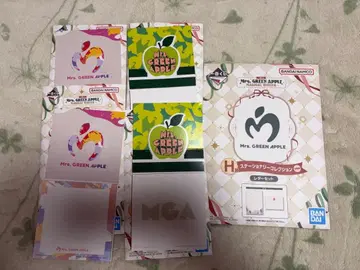 미세스 제일복권 H상 스테이셔너리 컬렉션 입체 메모 레터 세트