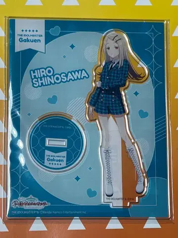 학원 아이돌 마스터 학마스 시노자와 히로 아크릴 스탠드 세븐넷 한정판