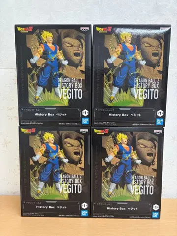 드래곤볼 Z History Box 베지트 피규어 4개 세트