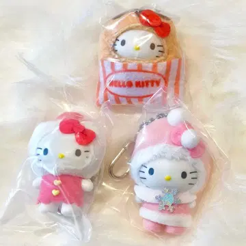 치비토모 눈의 정령 반찬 화과자 고로케 딸기 대복 3세트 키티