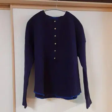 LA MARINE FRANCAISE 네이비 긴팔 셔츠