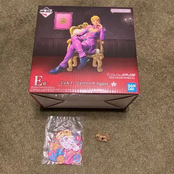 죠죠의 기묘한 모험 죠르노 죠바나 피규어 E상 BANDAI