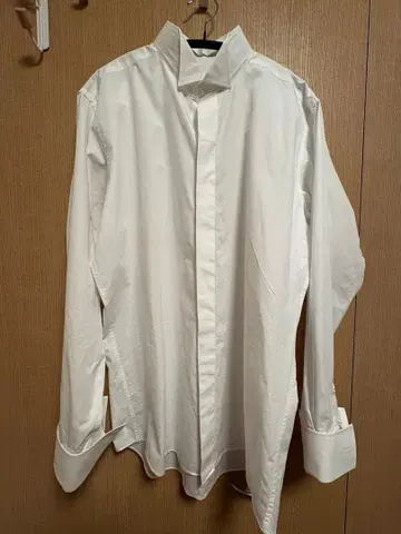 정장 셀렉트 윙카라 턱시도 셔츠 L86 화이트 포멀