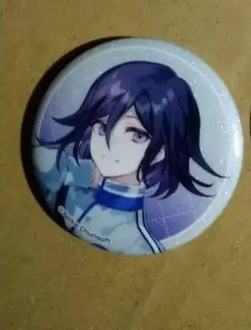 단간론파 로손 글리터 캔뱃지 오마 코키치