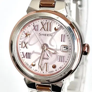 카시오 CASIO SHEEN 여성용 손목시계 작동 전파 솔라 s2138