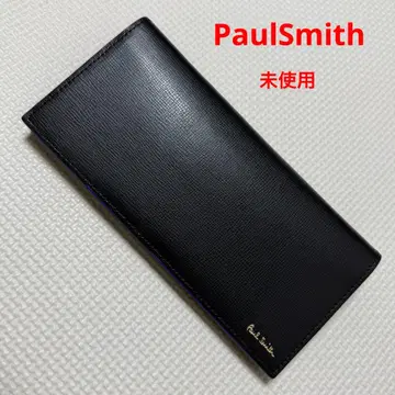 미사용 PaulSmith 폴스미스 가죽 장지갑 다크 네이비
