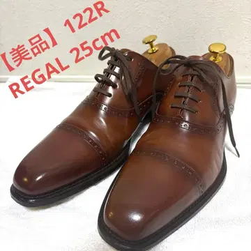 [새상품급] 25cm 리갈 브라운 갈색 비즈니스 슈즈 122R REGAL