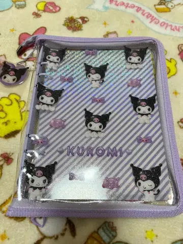 산리오 통통 3D 클리어 바인더 쿠로미