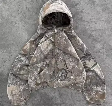 리얼트리 지퍼 후드티 해외 보이