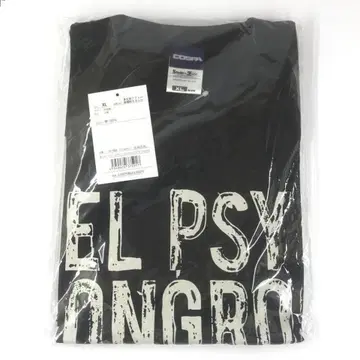 STEINS;GATE 엘 푸시 콘그루 T셔츠 블랙 XL