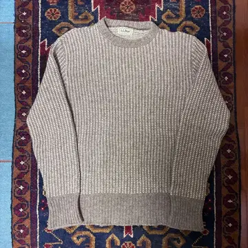 70년대 L.L.Bean 바즈아이 니트