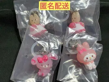 산리오 유루토 메지루시 액세서리 3종 4점