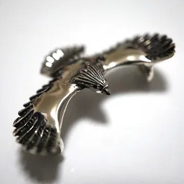 아메리카 원주민 목걸이 펜던트 실버 925 독수리 양 날개