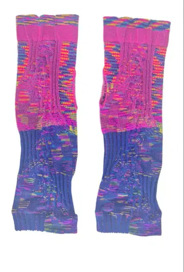 컬러풀 암워머 핑크 블루