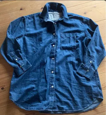 무인양품 데님 셔츠