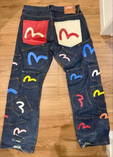 초레어 Evisu 메니 포켓 SIZE 36