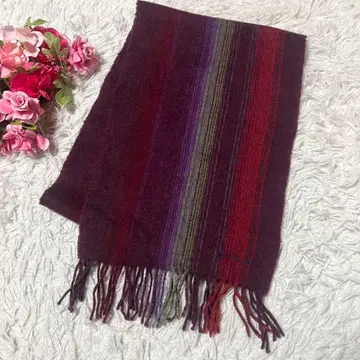 Paul Smith 폴스미스 울 머플러 스트라이프 퍼플