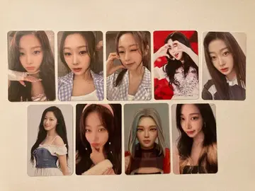 aespa 지젤 트레이딩 카드 모음