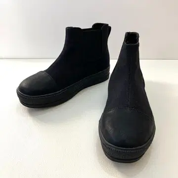 안티카 사이드 고어 스니커즈 부츠 블랙 빅 사이즈 LL