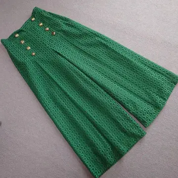 [ 새상품급 ] 마인드인도 FONT LAB 레이스 원단 큐롯 스커트