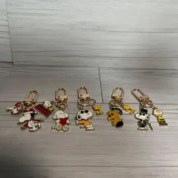 스누피 아크릴 키링 세트