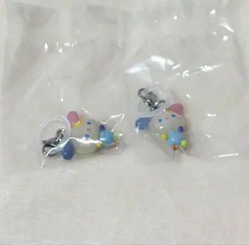 산리오 윳루토 메지루시 액세서리 우사하나 2세트