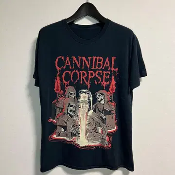 CANNIBAL CORPSE T셔츠 블랙