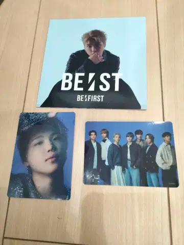 BE:FIRST 아코디언 포토 카드 & 스티커 슈토
