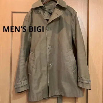 멘즈 비기 MEN'S BIGI 베이지 트렌치코트