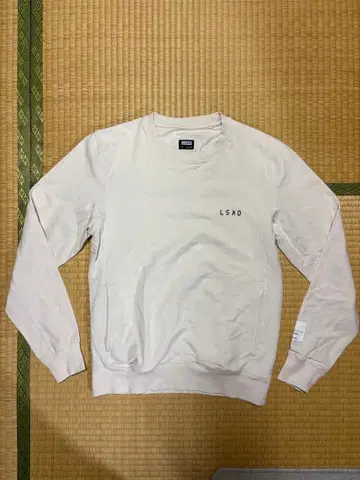 LSKD 화이트 맨투맨 XS