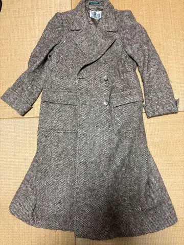 THESCOTCHHOUSE 브라운 롱 코트