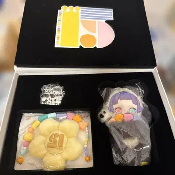 POPMART 기프트 박스 15주년 SKULLPANDA 봉제 인형