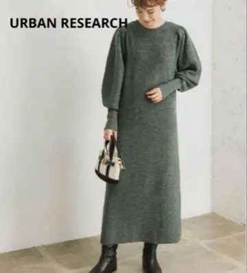 완판템 [ URBAN RESEARCH ] 어반 리서치 니트 원피스