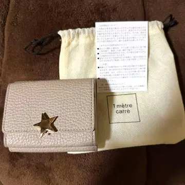 새상품급 앙메트르카레 3단 폴더형 지갑 1metre carre