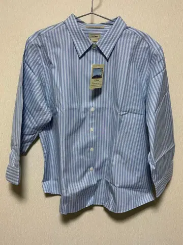 L.L.Bean 주름 방지 스트라이프 셔츠 XL