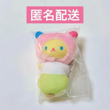 [ 미사용 새상품 ] 산리오 치비토모 시크릿 키링 화과자 우사하나