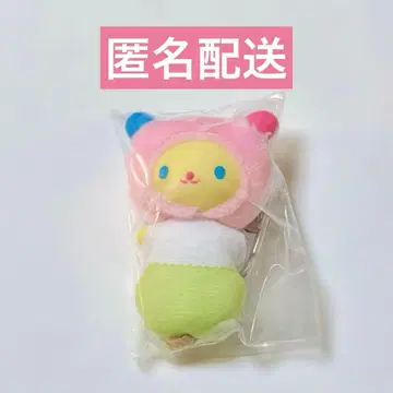 [ 미사용 새상품 ] 산리오 치비토모 시크릿 키링 화과자 우사하나