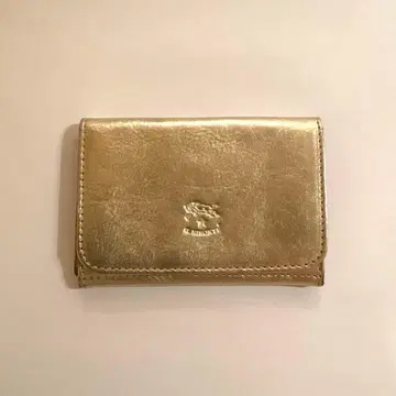 일비종떼 골드 레더 카드 케이스