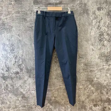 PLST 플라스테 테이퍼드 팬츠 슬랙스 돌려입기 발군 네이비(XXS)