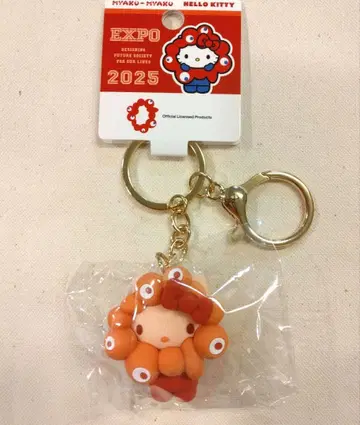 최애 컬러 키티 코스프레 미야쿠미야쿠 산리오 키링