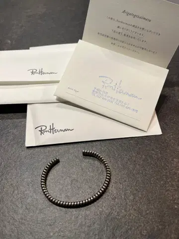 론 허먼 뱅글 실버