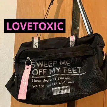 러브톡시 보스턴 백 블랙