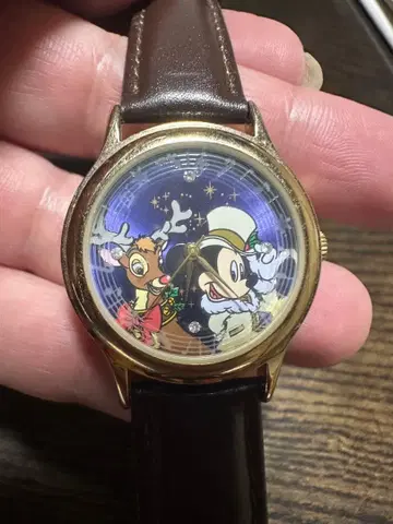 미키 크리스마스 손목시계 2006년제