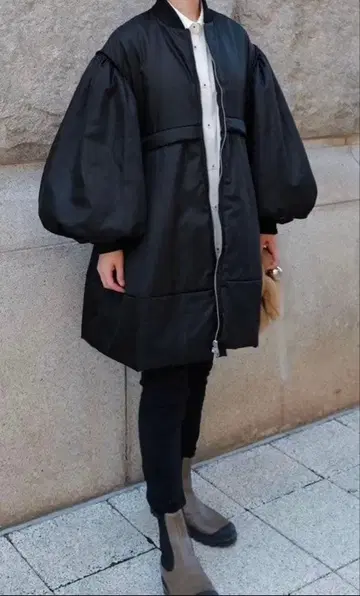 macchat 새상품급 탑 써모 MA-1 폼 코트