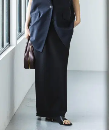 새상품.noble 컴포트 저지 라이크 타이트 스커트 36