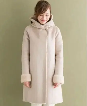 URBAN RESEARCH ROSSO 페이크 무스탕 코트