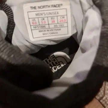 NORTHFACE 겨울용 스니커즈