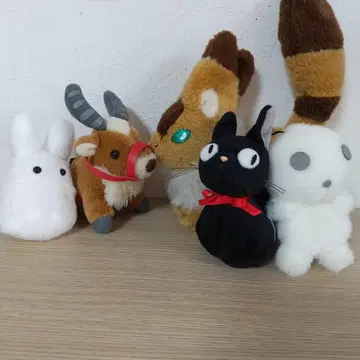 스튜디오 지브리 봉제 인형 세트